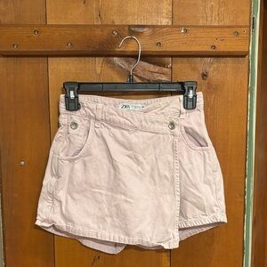 Zara Women's Light Pink/Purple Skort